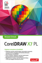 Ok�adka ksi��ki CorelDRAW X7 PL. �wiczenia praktyczne