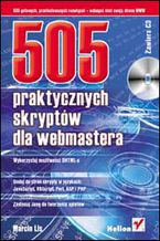 Okładka - 505 praktycznych skryptów dla webmastera - Marcin Lis
