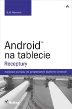 Ok�adka ksi��ki Android na tablecie. Receptury