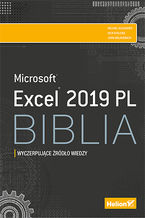 Ok�adka ksi��ki/ebooka  Excel 2019 PL. Biblia