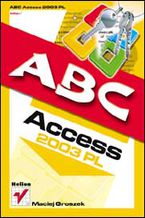 Okładka - ABC Access 2003 PL - Maciej Groszek