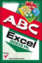 Okładka - ABC Excel 2003 PL - Maciej Groszek