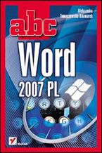 Okładka - ABC Word 2007 PL - Aleksandra Tomaszewska-Adamarek