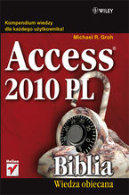 Okładka książki Access 2010 PL. Biblia