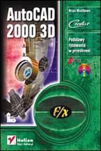 Okładka książki AutoCAD 2000 3D f/x