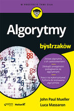 Okładka - Algorytmy dla bystrzaków - John Paul Mueller, Luca Massaron