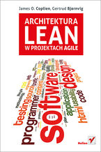 Okładka - Architektura Lean w projektach Agile - James O. Coplien, Gertrud Bjornvig