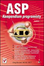 Okładka - ASP. Kompendium programisty - Greg Buczek