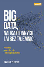 Okładka - Big data, nauka o danych i AI bez tajemnic. Podejmuj lepsze decyzje i rozwijaj swój biznes! - David Stephenson