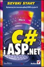 Okładka książki C# i ASP.NET. Szybki start