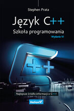 Okładka - Język C++. Szkoła programowania. Wydanie VI - Stephen Prata