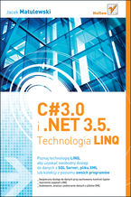 Okładka - C# 3.0 i .NET 3.5. Technologia LINQ - Jacek Matulewski