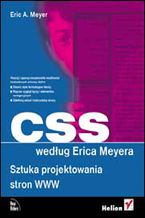 Okładka książki CSS według Erica Meyera. Sztuka projektowania stron WWW