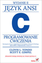 Okładka książki Język ANSI C. Programowanie. Ćwiczenia. Wydanie II