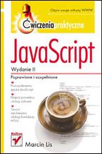 Okładka - JavaScript. Ćwiczenia praktyczne. Wydanie II - Marcin Lis