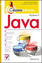 Okładka - Java. Ćwiczenia praktyczne. Wydanie II - Marcin Lis
