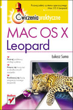 Okładka - Mac OS X Leopard. Ćwiczenia praktyczne - Łukasz Suma