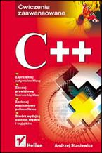 Okładka - C++. Ćwiczenia zaawansowane - Andrzej Stasiewicz