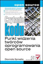 Okładka - Czytanie kodu. Punkt widzenia twórców oprogramowania open source - Diomidis Spinellis