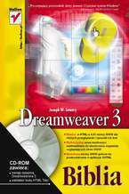 Okładka - Dreamweaver 3. Biblia - Joseph W. Lowery