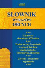 Okładka - Słownik wyrazów obcych - Monika von Basse