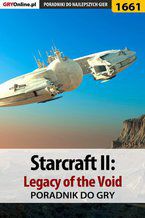 Okadka ksiki StarCraft II: Legacy of the Void - poradnik do gry