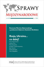 Okładka - Sprawy Międzynarodowe 1/2015 - Marcin Zaborowski, Adam Daniel Rotfeld, Anna Maria Dyner, Justyna Prus, Piotr Kościński, Jarosław Ćwiek-Karpowicz, Igor Ksenicz, Paweł Książek, Piotr Długołęcki, Jacek Durkalec, Jan Rowiński, Bartłomiej Zdaniuk