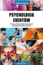 Okładka - Psychologia eventów - Jakub Bączek Stageman