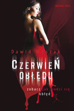 Okładka - Czerwień obłędu - Dawid Waszak