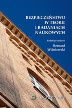 Okładka - Bezpieczeństwo w teorii i badaniach naukowych - Bernard Wiśniewski