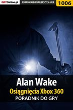 Okadka ksiki Alan Wake - Osignicia - poradnik do gry