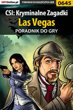 Okadka ksiki CSI: Kryminalne Zagadki Las Vegas - poradnik do gry