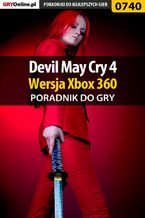 Okładka - Devil May Cry 4 - Xbox 360 - poradnik do gry - Maciej "Shinobix" Kurowiak