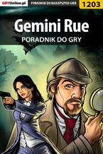 Okadka ksiki Gemini Rue - poradnik do gry