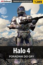 Okadka ksiki Halo 4 - poradnik do gry