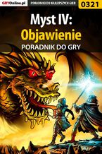 Okładka - Myst IV: Objawienie - poradnik do gry - Bolesław "Void" Wójtowicz