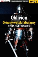 Okadka ksiki Oblivion - gwny wtek fabularny - poradnik do gry