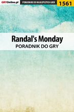 Okładka - Randal's Monday - poradnik do gry - Katarzyna "Kayleigh" Michałowska