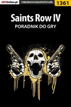 Okadka ksiki Saints Row IV - poradnik do gry