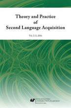"Theory and Practice of Second Language Acquisition" 2016. Vol. 2 (1)