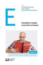 Okładka - Variability in English across time and space - Ewa Waniek-Klimczak, Anna Cichosz