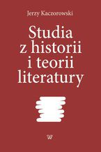 Okładka - Studia z historii i teorii literatury - Jerzy Kaczorowski