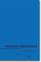 Linguistica Bidgostiana. Series nova. Vol. 2