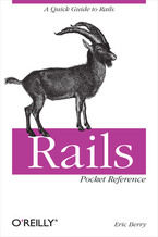 Okładka książki Rails Pocket Reference. A Quick Guide to Rails