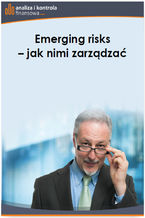 Okładka - Emerging risks - jak nimi zarządzać - Jacek Folga