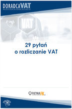 Okładka - 29 ważnych pytań o rozliczanie VAT - praca zbiorowa