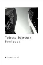 Okładka - Pomiędzy - Tadeusz Dąbrowski