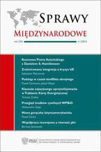 Okładka - Sprawy Międzynarodowe 2/2016 - Roman Kuźniar, Sebastian Płóciennik, Piotr Kościński, Marek Wasiński, Paweł Ochmann, Paweł Zerka, Jakub Wojas, Bartosz Jankowski, Tomasz Zubko, Aleksandra Zając, Tigran Ohanyan, Tomasz Berg