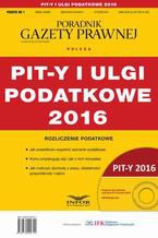 PIT-y i ulgi podatkowe 2016