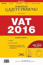 Podatki 2016/03 Podatki cz. I VAT 2016